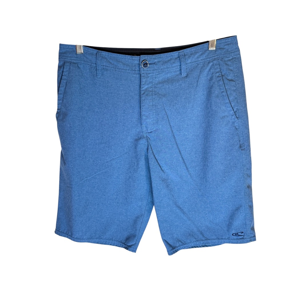 O'Neill Men's Hybrid Board Shorts Blue Size 32 Inseam‎ 10.5 Casual Beach Active